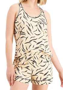 Alfani Womens Tank & Shorts Pajama Set Size:Small Color:Zebra - Picture 1 of 3