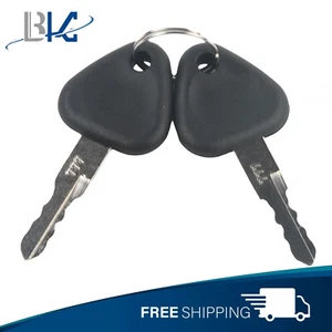 2PCS 777 Key for Volvo Excavator Grader Dozer Dumper Heavy Equipment Excavator - Picture 1 of 4
