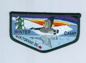 OA Lodge 22 Octoraro 1994-1995 Winter Camp flap pm - Foto 1 di 1