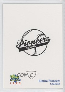 1992 Classic Best Elmira Pioneers Elmira Pioneers Logo #30