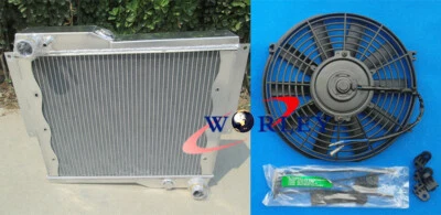 Radiador de aluminio MT + VENTILADOR ROVER MG GB GT V8 1973-1976 73 1974 1975 1976 Foto 1 de 4