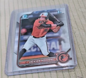 Bowman Draft Jackson Holiday 1st Bowman Chrome Orioles 2022 #BDC-168 RC Rookie - Imagen 1 de 1
