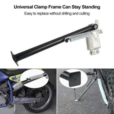 Abrazadera universal de 14" con soporte lateral para moto todoterreno de alta resistencia Foto 1 de 4