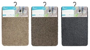 Machine Washable Barrier Mat Door Mat 50x75cm / 40x60cm Beige/Brown/Charcoal New - Picture 1 of 8