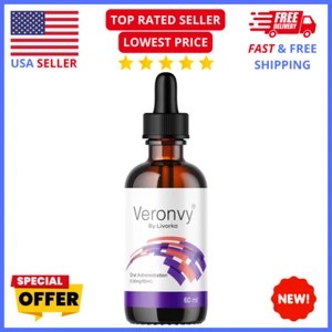Veronvy Liquid Multivitamin Drops 2oz – Energy, Detox & Metabolism Boost - Picture 1 of 7