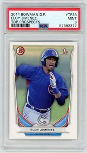 Bowman Draft Picks 2014 Eloy Jiménez #tp33 - Top Prospects - PSA 9 - Imagen 1 de 2