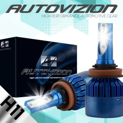 Kit de conversión de faros LED AUTOVIZION H11 6000K para Mercury Sable 2008-2009 Foto 1 de 4