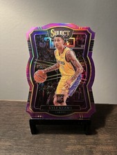 2017-18 Select Kyle Kuzma Purple Premier Level Die Cut Prizm Rookie RC /99 #200