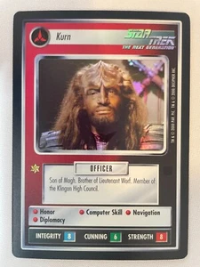 Star Trek CCG 1E - Lámina Kurn - Reflejos - Imagen 1 de 2