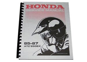 Honda Service Manual 85-87 ATC 250SX