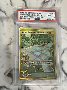 Pokemon Hidden Fates Aether Paradise Conservation Area SV87/SV94 PSA 10 Gem Mint - Picture 1 of 1