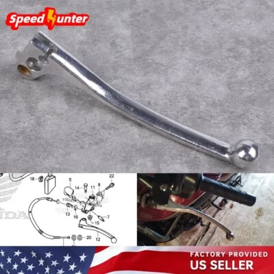 Palanca de embrague izquierda para HONDA CB400F CB400X CBR150R CBR 400R/RR CBR250RR Grom 125 Foto 1 de 4