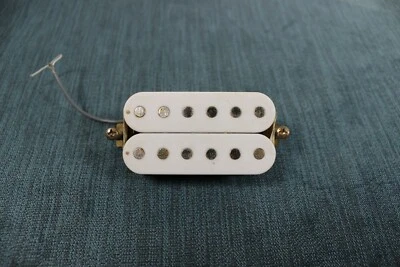 FIRST ACT ELECTRIC GUITAR WHITE HUMBUCKER PICKUP REPLACEMENT PART - Image 1 of 4