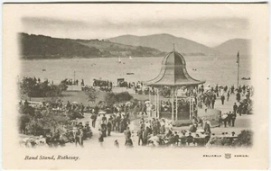 BAND STAND, ROTHESAY - Bute Postcard Reliable Series - Picture 1 of 2
