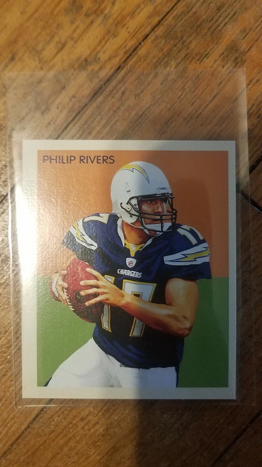 2009 Philadelphia Football Philip Rivers Mint to near Mint condition  - Image 1 of 2