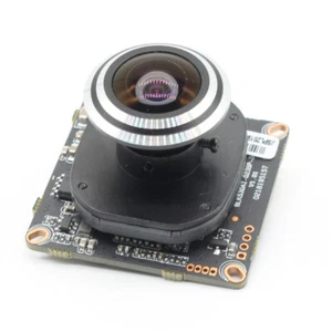 5mp CCTV IP Camera Module Network Security board Low illum. XMEye + fisheye lens - Picture 1 of 6