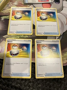 4x Switch 144/195 x4 - Crown Zenith - Pokemon TCG - Playset - NM - Picture 1 of 2