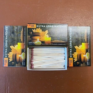 3 x Boxes of Bryant May Safety Matches Extra Long - Ideal for Candles Open Fires - Picture 1 of 4