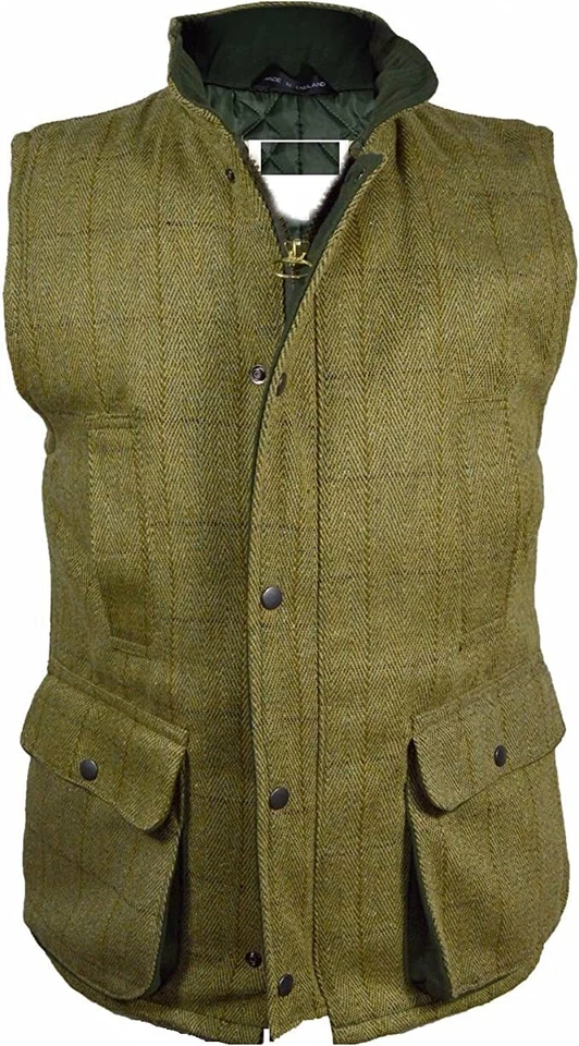 Kentex - Tweed Derby Gilet | British Made Outdoor Bodywarmer | Hunting Jacket - Image 1 of 1