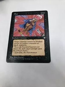 Magic The Gathering Fear Ice Age Common Creature Vintage - Picture 1 of 8