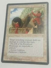 MTG Warning Ice Age Regular Common