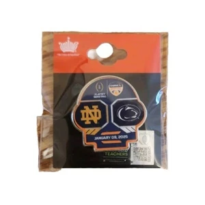 2025 Penn State vs Notre Dame Football Playoff Pin In Orange Bowl - Picture 1 of 1