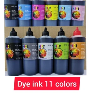 11 - 250 ml each dye refill ink for all printers all 11 colors available - Picture 1 of 1