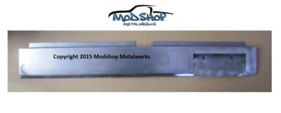 1983-92 Ford Ranger Steel Rollpan w/ Plate Box on Right  roll pan  - Image 1 of 2