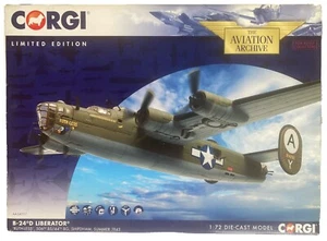 Corgi Aviation 1:72 B-24 D Liberator "Ruthless" AA34017 Shipdham 1943 Lt Edition - Imagen 1 de 15