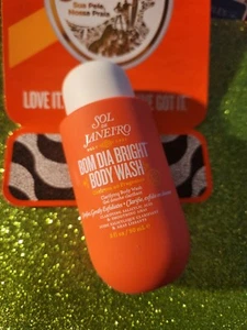 Jabón corporal brillante Sol De Janeiro Bom Dia tamaño de viaje 3 fl. oz - Imagen 1 de 2