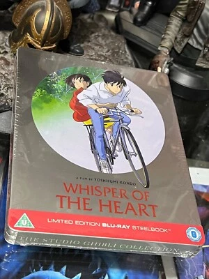 Whisper Of The Heart (Blu-ray) Limited Edition Steelbook! ZONE B! NEW - Image 1 of 4