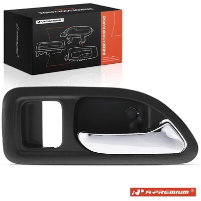 Maçaneta interna dianteira direita cromada+cinza A-Premium para Honda Accord 1994-1997 - Imagem 1 de 4