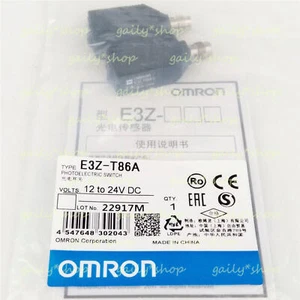 1 Stück E3Z-T86A (E3Z-T86A-D+E3Z-T86A-L) Omron 12-24VDC Lichtschranke Neu - Bild 1 von 1