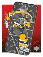1995-96 Ray Bourque Upper Deck SP Stars Etoiles Die Cut - Boston Bruins