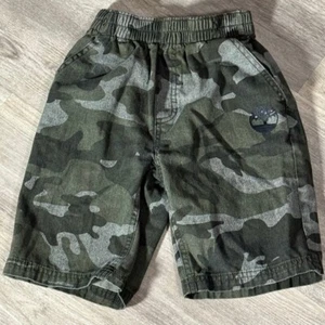 Timberland camo long boy shorts size 7 - Picture 1 of 3