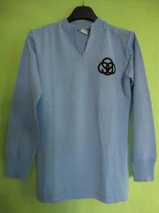 Maillot Cycliste vintage Gitane Cycles Acrylique 70'S jersey Ciel - 3 / M - Picture 1 of 7