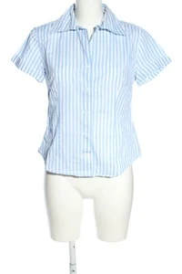 DANIEL HECHTER JEANS Blusa de manga corta Mujeres Talla EU 36 azul-blanco - Imagen 1 de 5
