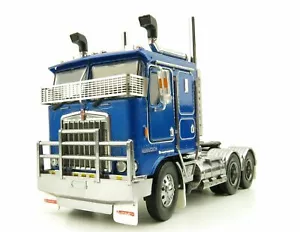 Iconic Replicas Australian Kenworth K100G 6x4 Prime Mover Metallic Blue 1:50 - Picture 1 of 12