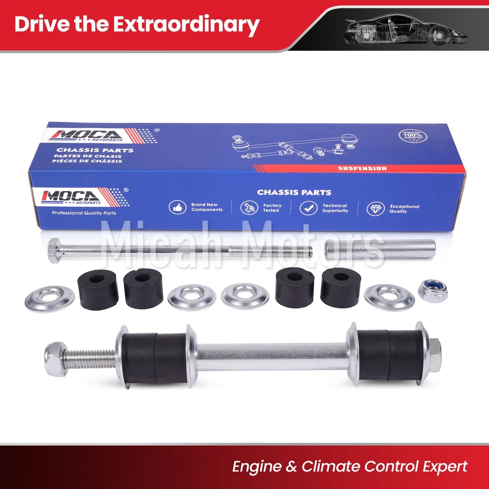 2x Front Sway Bar Link for Chevrolet Chevelle GMC Sprint Ford LTD Dodge Monaco Foto 1 de 4