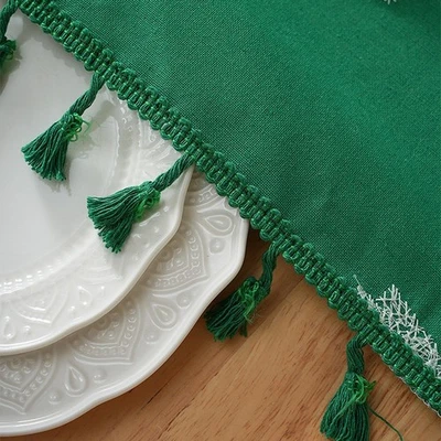 Bestickte Tischdecke Hirsch-Stickdesign mehrere Größen verfügbar - Bild 1 von 4