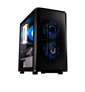 -BitFenix Nova Mesh mATX (Micro ATX, Mini ITX) PC Gaming Case ARGB Edition Black - Picture 1 of 4
