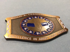 Moneda Desafío Ejército de los Estados Unidos - Premio Philip A. Connelly, Excelencia en Servicio de Alimentos del Ejército... - Imagen 1 de 6