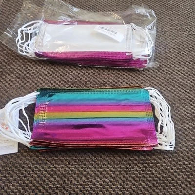  15 Bling Face MasksFashion Sparkly Face Mask, Cotton Stretchable String - Image 1 of 4