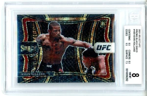 Panini Select UFC #169 2021 Kevin Holland RC Black Disco Prizm 1/1 BGS 8 (ML) - Imagen 1 de 1