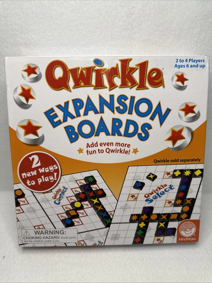 MindWare Qwirkle Expansion Game Boards Educational