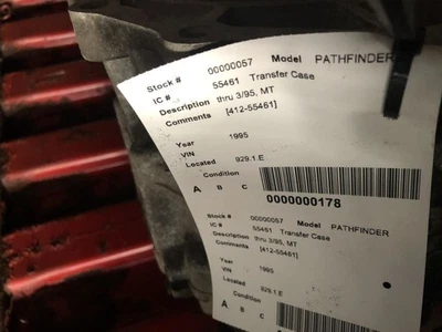 Transfer Case 6 Cylinder Manual  Fits 93-95 NISSAN PICKUP 1752 - Image 1 of 2