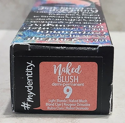 GUY-TANG 9 RUBIO CLARO RUBOR DESNUDO Mydentity color de cabello semipermanente 2 oz Foto 1 de 4