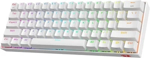 Redragon White Mechanical Wireless Gaming Keyboard K530W-Pro Draconic 60% 61 K - Picture 1 of 7