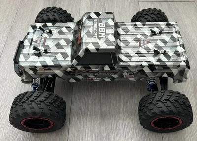 HAIBOXING 1:12 RC Car 903A BRUSHLESS TRUCK SLIGHTLY USED 4WD L4-R11 RTR - Image 1 of 4