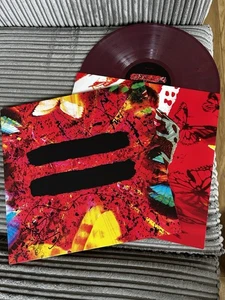 = EQUALS ED SHEERAN Hand Signed LP Limited Edition RECYCLED MARBLE New Mint - Bild 1 von 2